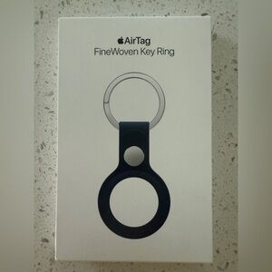 Apple AirTag FineWoven Key Ring - Navy